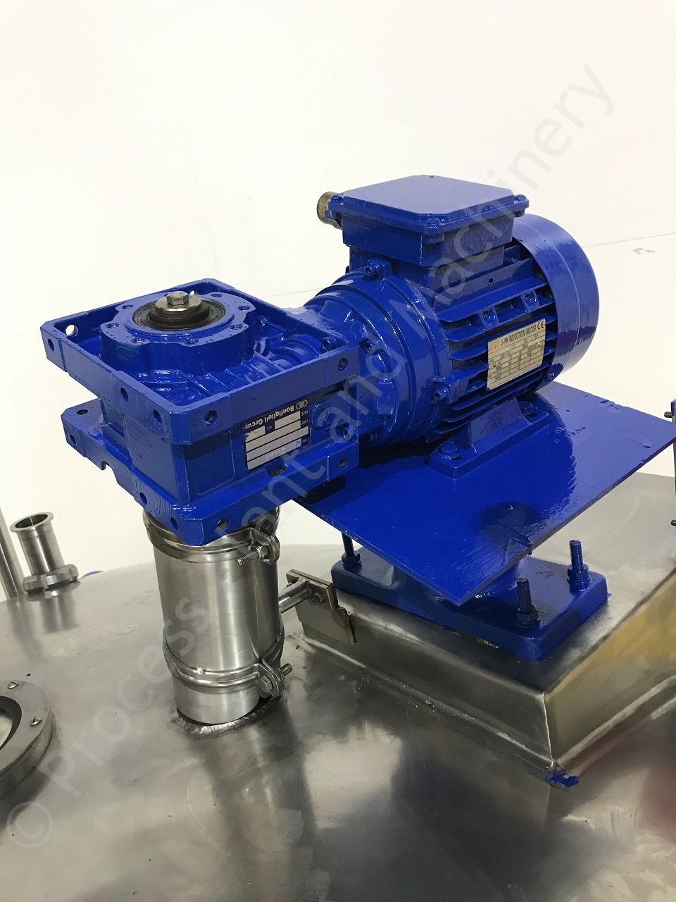 Used 2,000 Ltr Stainless Steel Tank with Silverson High Shear Batch Mixer & Paddle MixerPPM Ltd